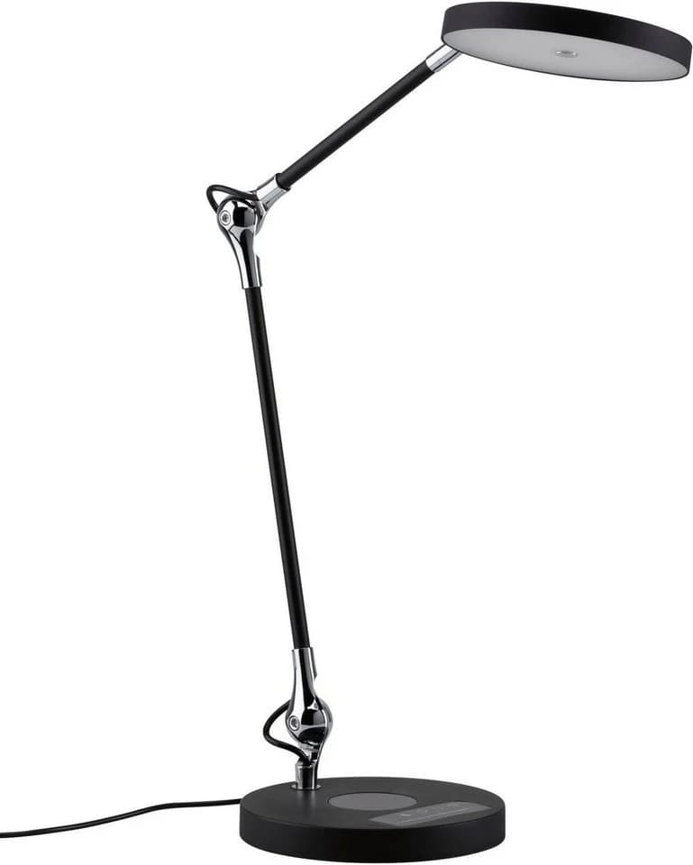 PAULMANN LED Schreibtischlampe Numis Schwarz Dimmbar Qi-Ladepad - Bild 5