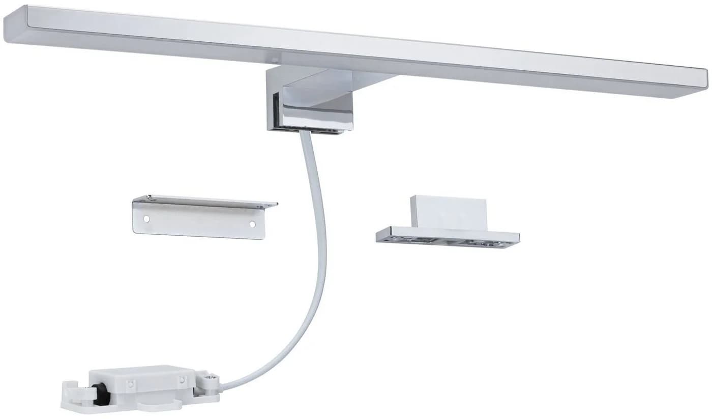 Paulmann Spiegelleuchte Evie Chrom Grau IP44 LED - Bild 4