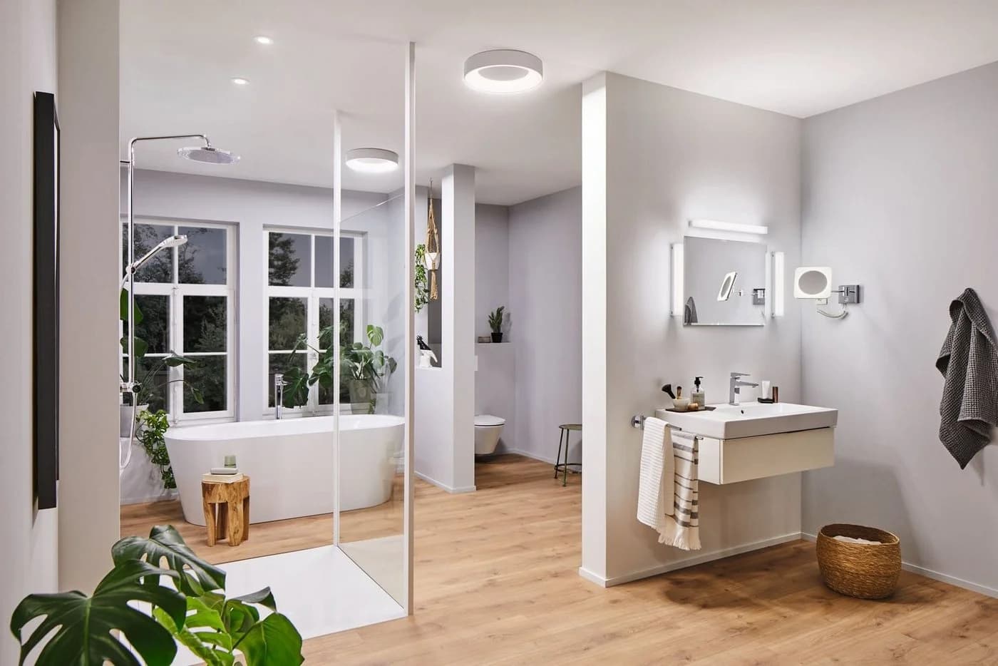 PAULMANN LED Deckenleuchte Selection Bathroom Casca Weiß IP44