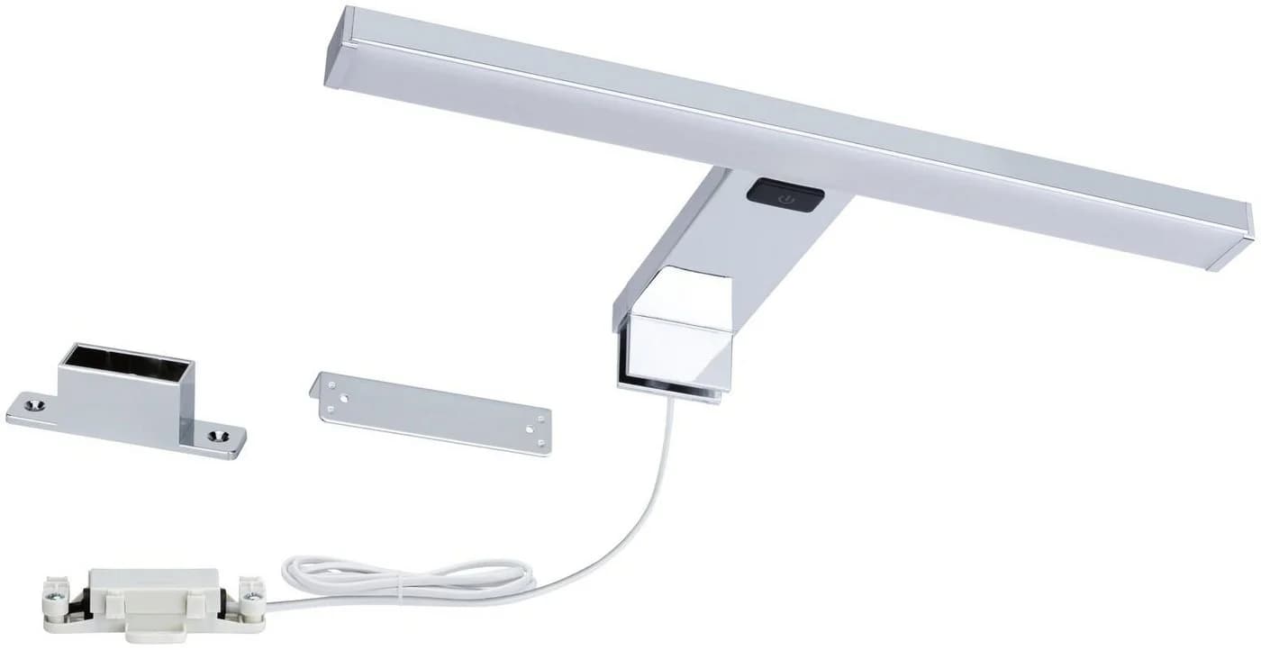 PAULMANN Spiegelleuchte Selo Grau Chrom LED mit Touch-Schalter - Bild 3