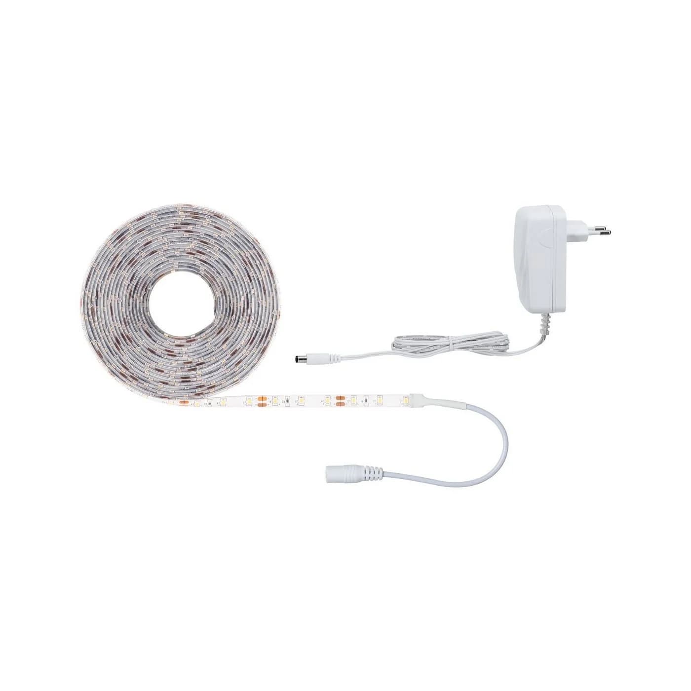 Paulmann SimpLED Strip Set 5m 17W 230/12V DC Weiß Metall Kunststoff - Bild 2