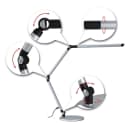Paulmann LED Schreibtischlampe FlexBar Silber matt Bild 4