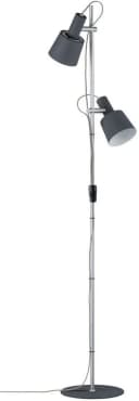 PAULMANN LED Stehlampe Haldar Grau Chrom 152cm E14 Bild 4