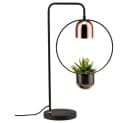 PAULMANN LED Tischleuchte Fanja Schwarz Kupferfarben Bild 1