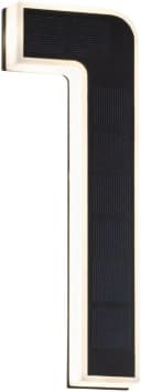 Paulmann LED Außen-Wandleuchte Solar Hausnummer Schwarz Bild 5