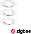 PAULMANN LED Einbauleuchte Base 3x430lm 230V weiß Bild 2