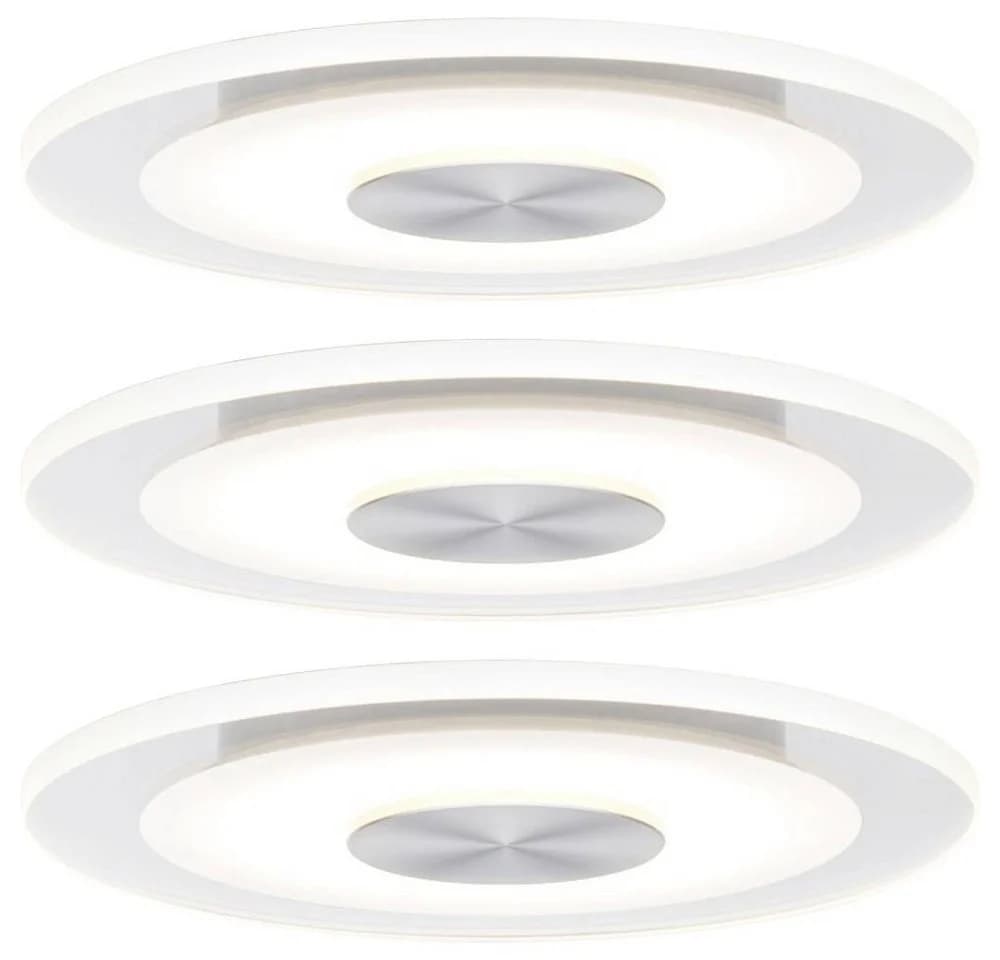 Paulmann Einbauleuchte Premium EBL Whirl LED 3x5,5W 3000K Alu gedreht/Satin - Bild 2