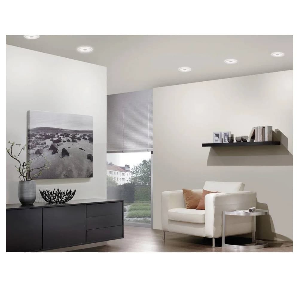 Paulmann Einbauleuchte Premium EBL Whirl LED 3x5,5W 3000K Alu gedreht/Satin - Bild 5