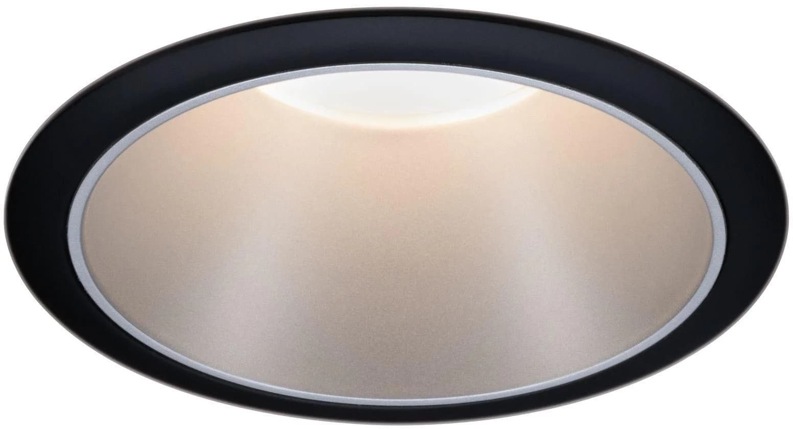 PAULMANN LED Einbauleuchte Cole Schwarz/Silber GU10