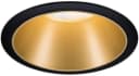 PAULMANN LED Einbauleuchte Cole 3er Set Schwarz/Gold Dimmbar Bild 4