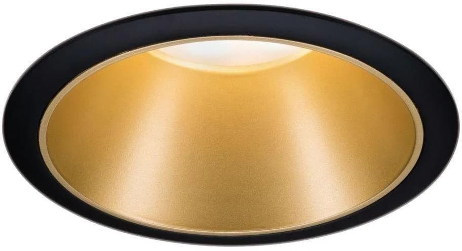 PAULMANN LED Einbauleuchte Cole 3er Set Schwarz/Gold Dimmbar - Bild 4