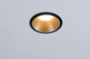PAULMANN LED Einbauleuchte Cole 3er Set Schwarz/Gold Dimmbar Bild 5