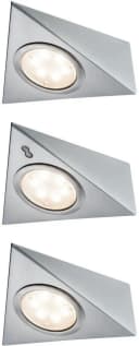 Paulmann Unterschrankleuchte LED mit Näherungssensor 3x2,8W Warmweiß 3er-Set Bild 3