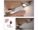 Paulmann Unterschrankleuchte LED mit Näherungssensor 3x2,8W Warmweiß 3er-Set Bild 5