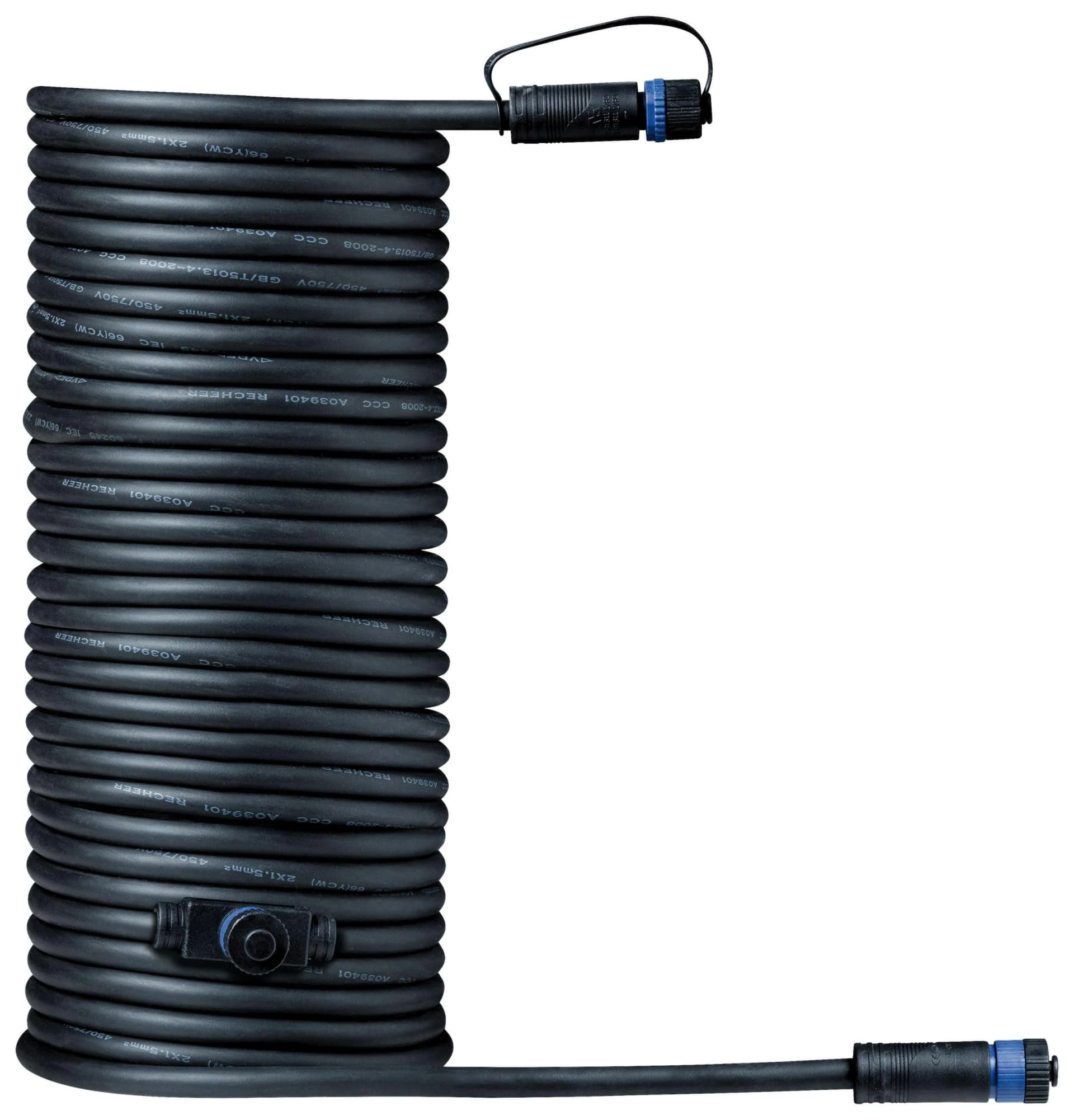Paulmann Plug & Shine 93928 Kabel 10m, 1 in/2 aus
