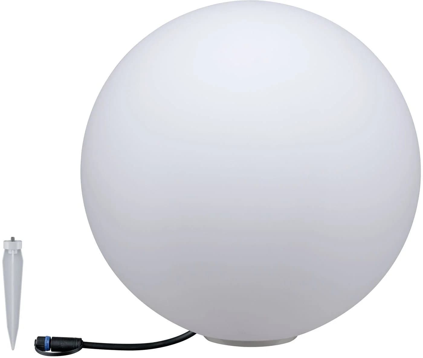 Paulmann LED Kugelleuchte Plug & Shine Weiß IP67