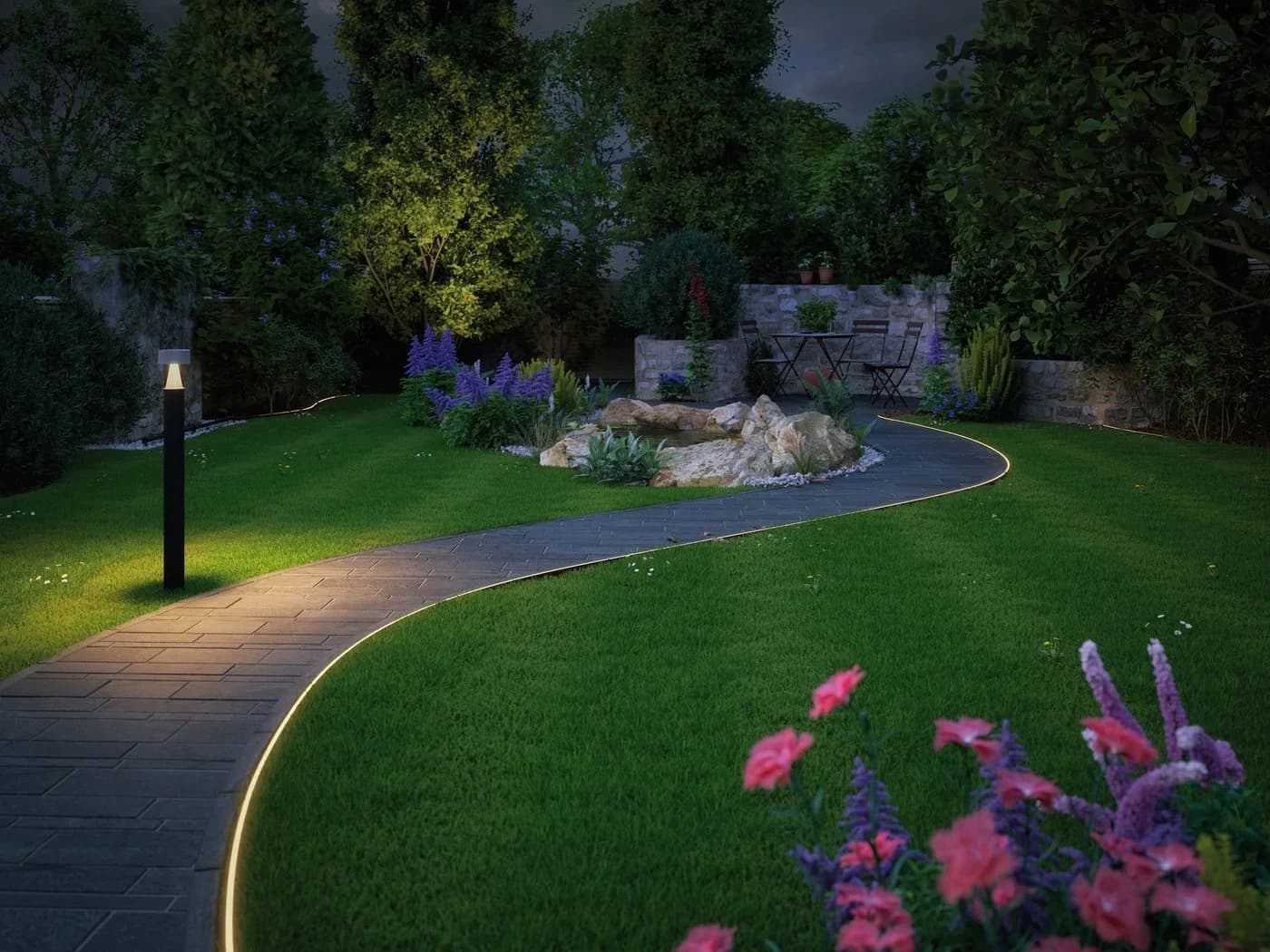 Paulmann Plug & Shine Neon LED-Stripe 5m Weiß