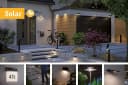 Paulmann LED Außen-Wandleuchte Elliot Solar Anthrazit Bild 5