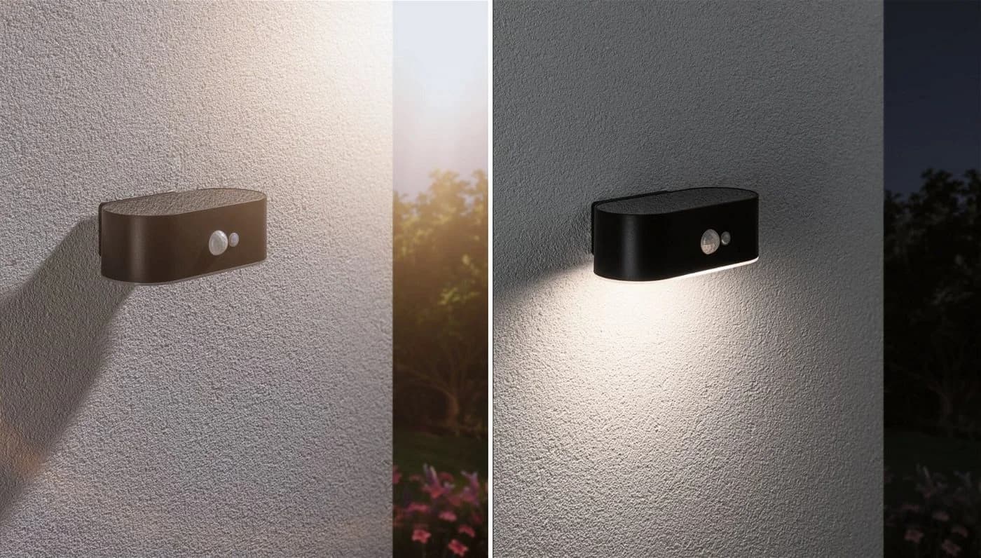 Paulmann Adya Außenwandlampe Solar Sensor Schwarz - Bild 5