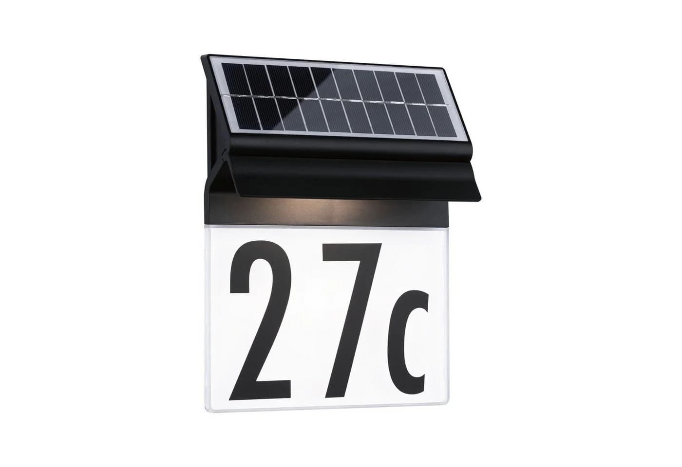 Paulmann Solar Hausnummernleuchte Neda IP44 Schwarz LED - Bild 2