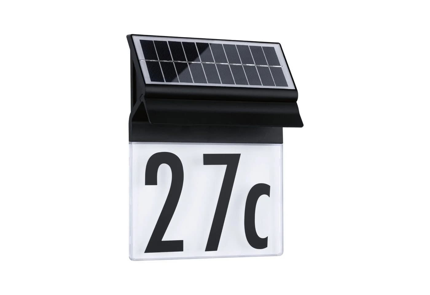 Paulmann Solar Hausnummernleuchte Neda IP44 Schwarz LED - Bild 4