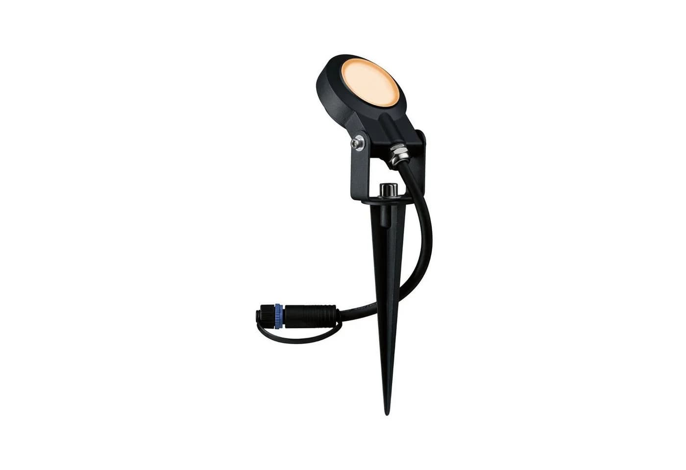 Paulmann LED Gartenstrahler Plug & Shine Sting Einzelspot IP67 2200K 6,3W Anthrazit - Bild 3
