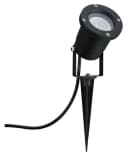 Paulmann LED Gartenstrahler IP65 rund 92mm 2200K 4,3W 320lm 230V 38-38° Schwarz Metall Goldlicht Bild 1