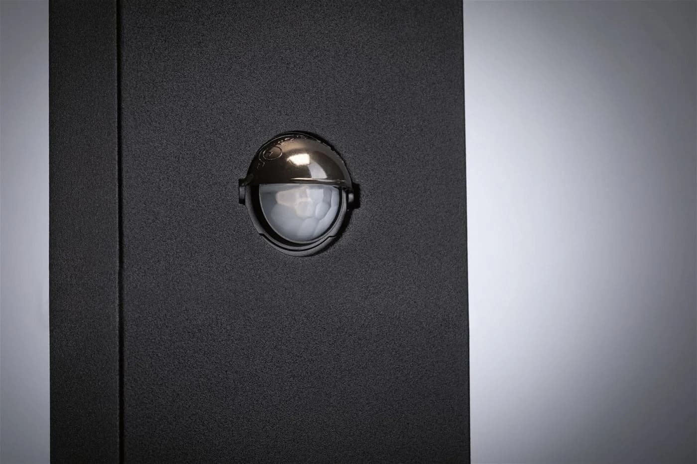 Paulmann LED Pollerleuchte Kulma Anthrazit Aluminium IP44 Bewegungsmelder - Bild 5