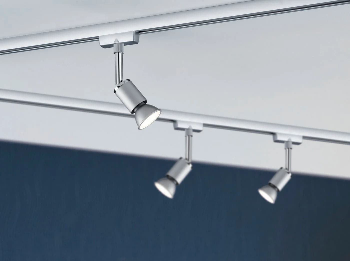 Paulmann URail Spot Pure II Einzelspot GU10 dimmbar silber