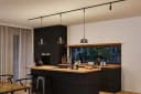 Paulmann URail Schirm Neila 2Easy Rauchglas Grau Bild 1