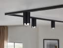 PAULMANN URail Schienenspot Tube GU10 Schwarz Chrom Dimmbar Bild 4