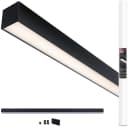 Paulmann Schienensystem-Leuchten Linion Lichtkanal LED Warmweiß Schwarz Bild 2
