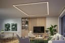 Paulmann LED-Lichtleiste Linion Chrom 90° Ecke 3000 K Bild 1