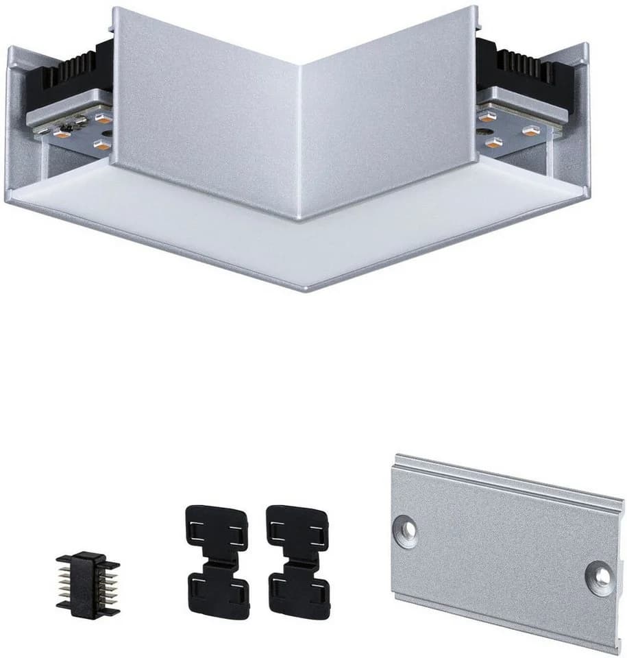 Paulmann LED-Lichtleiste Linion Chrom 90° Ecke 3000 K - Bild 3