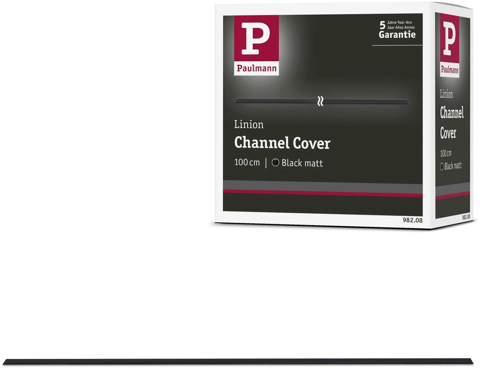 Paulmann Linion Abdeckung Schwarz 100cm Schienensystem