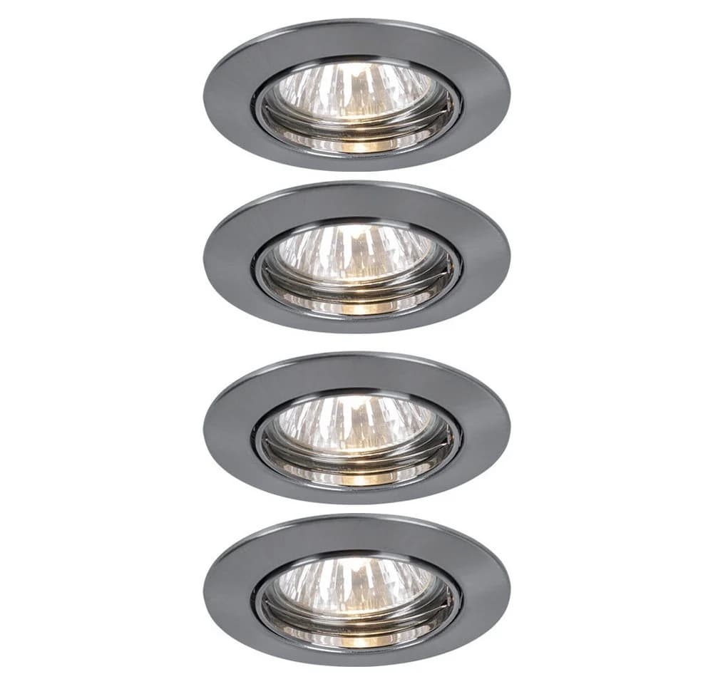 Paulmann LED Einbaustrahler 4er-Set Silber - Bild 2