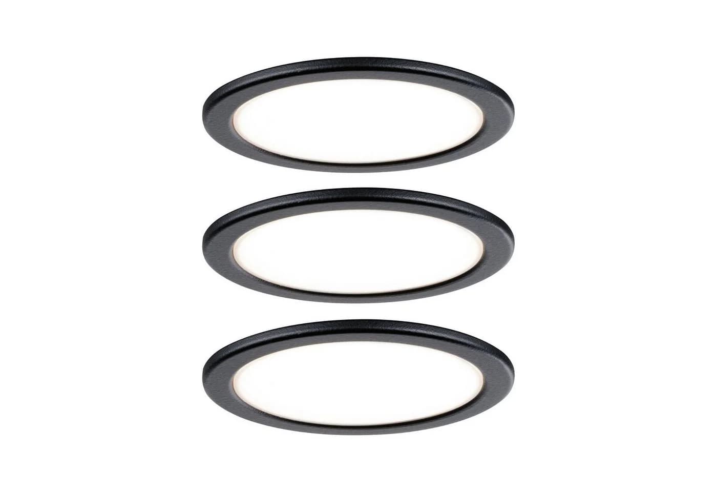Paulmann Unterschrankleuchte 3er Set Schwarz LED - Bild 3