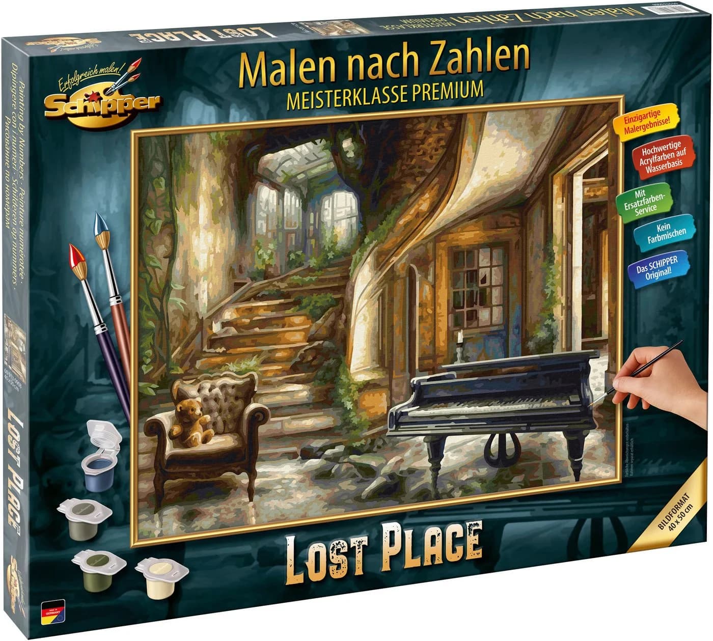 Schipper Malen nach Zahlen Meisterklasse Lost Place Bunt