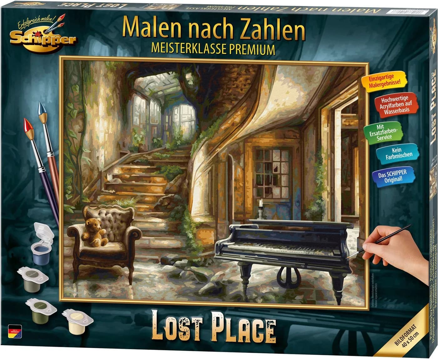 Schipper Malen nach Zahlen Meisterklasse Lost Place Bunt - Bild 2