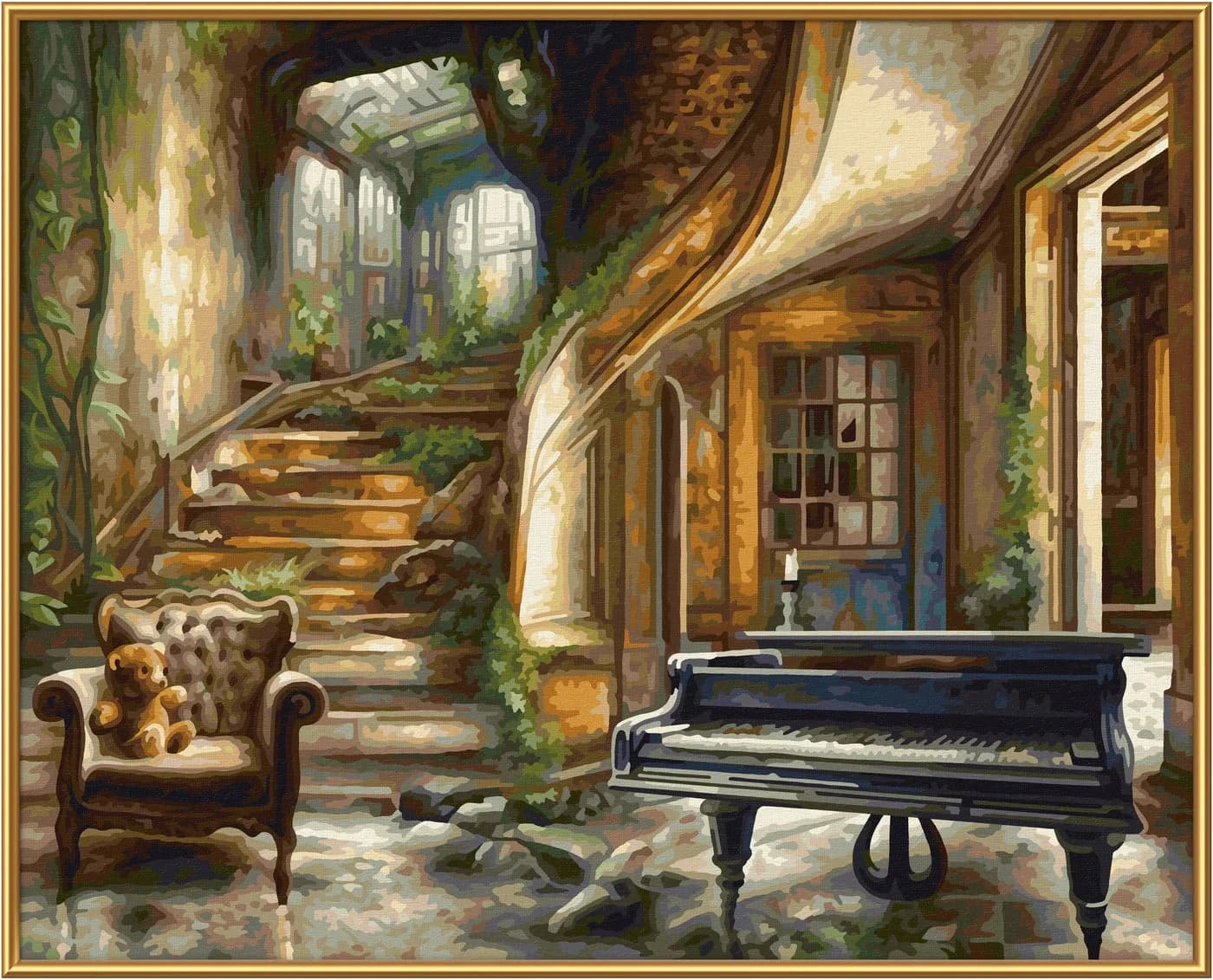 Schipper Malen nach Zahlen Meisterklasse Lost Place Bunt - Bild 5