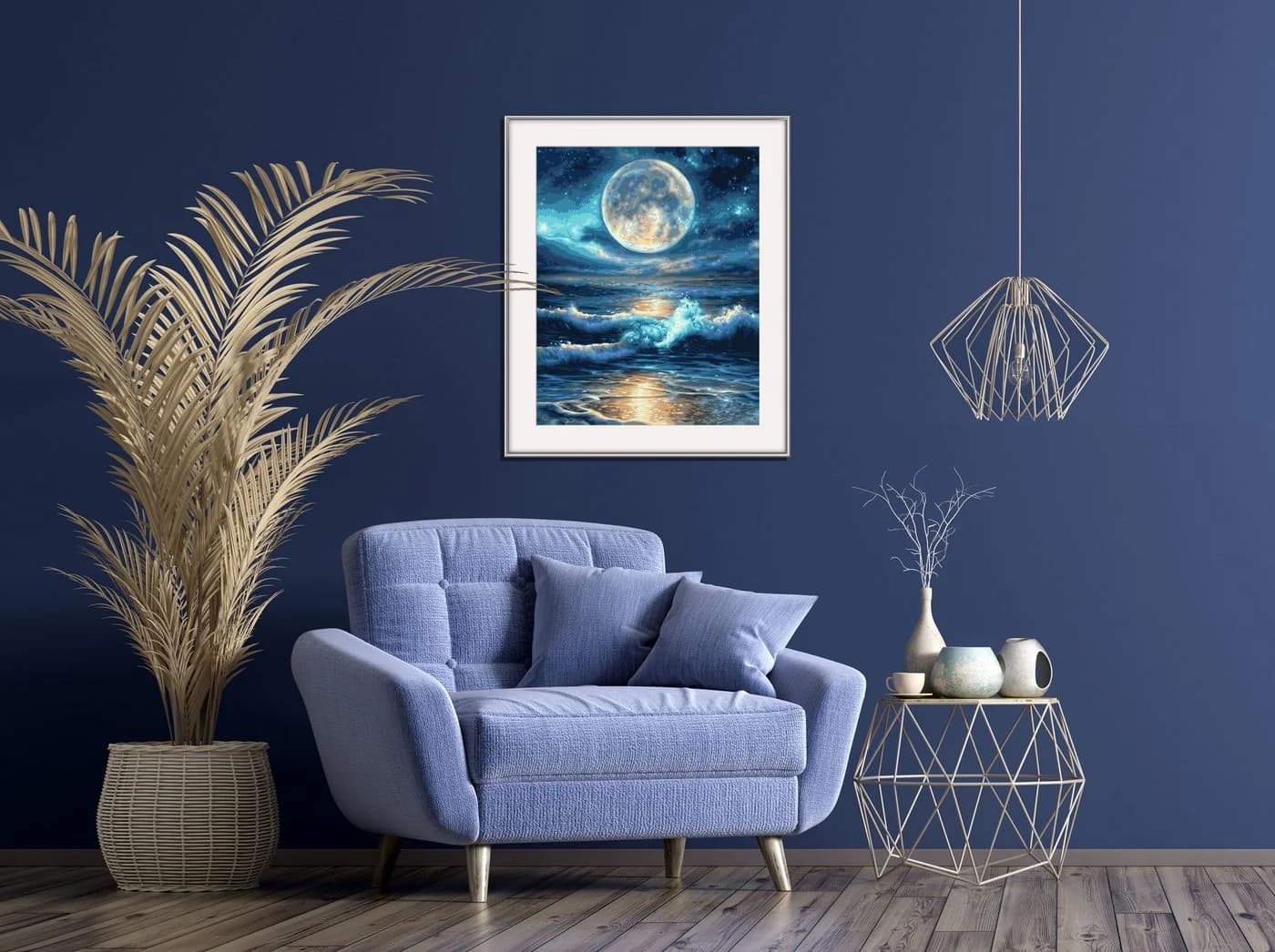 Schipper Malen nach Zahlen Mond Motiv 40x50cm - Bild 5