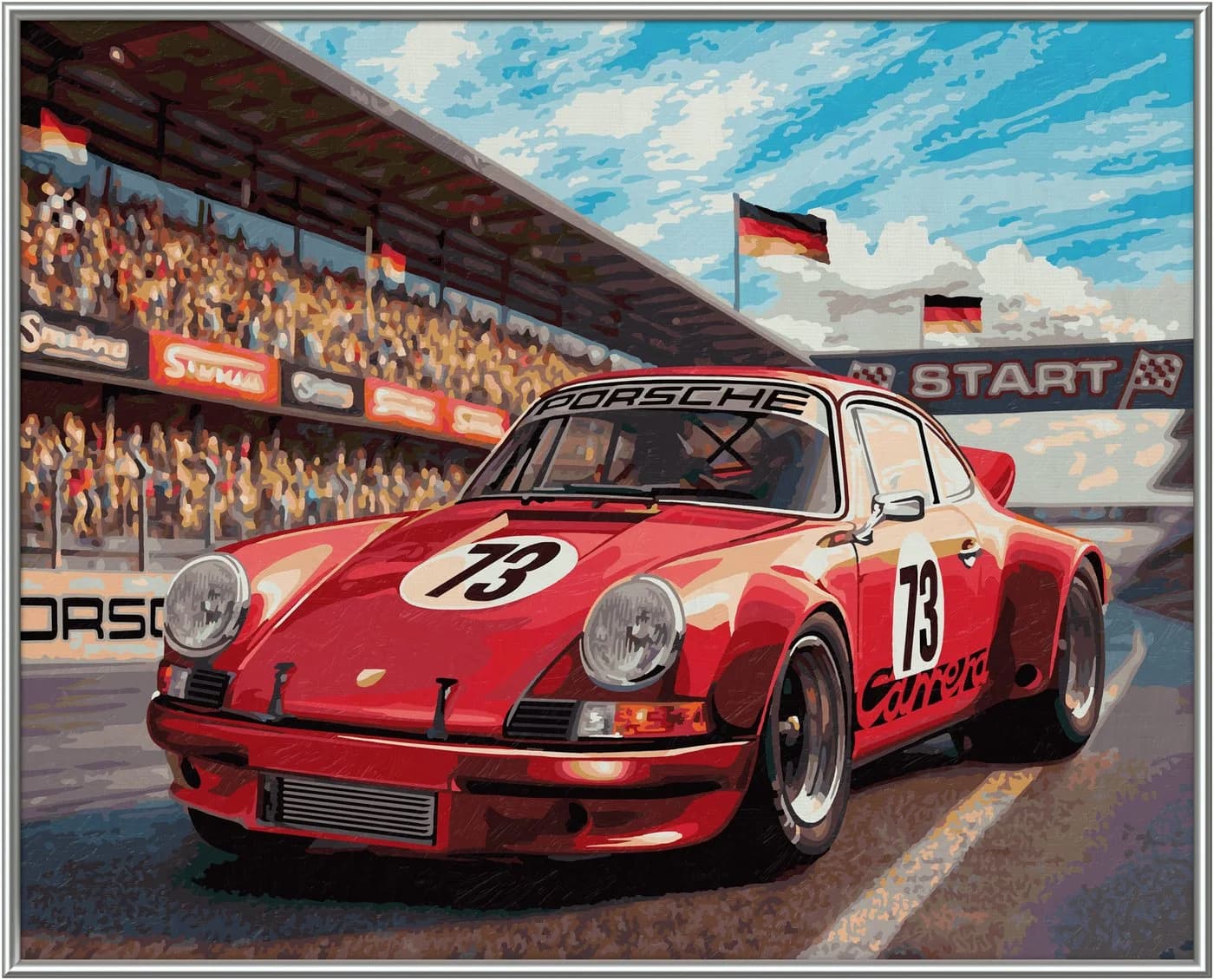 Schipper Malen nach Zahlen Premium 40x50 cm Porsche 911 Carrera RSR 2.8