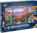 Schipper Malen nach Zahlen Triptychon Kirschblüte Japan Bild 5
