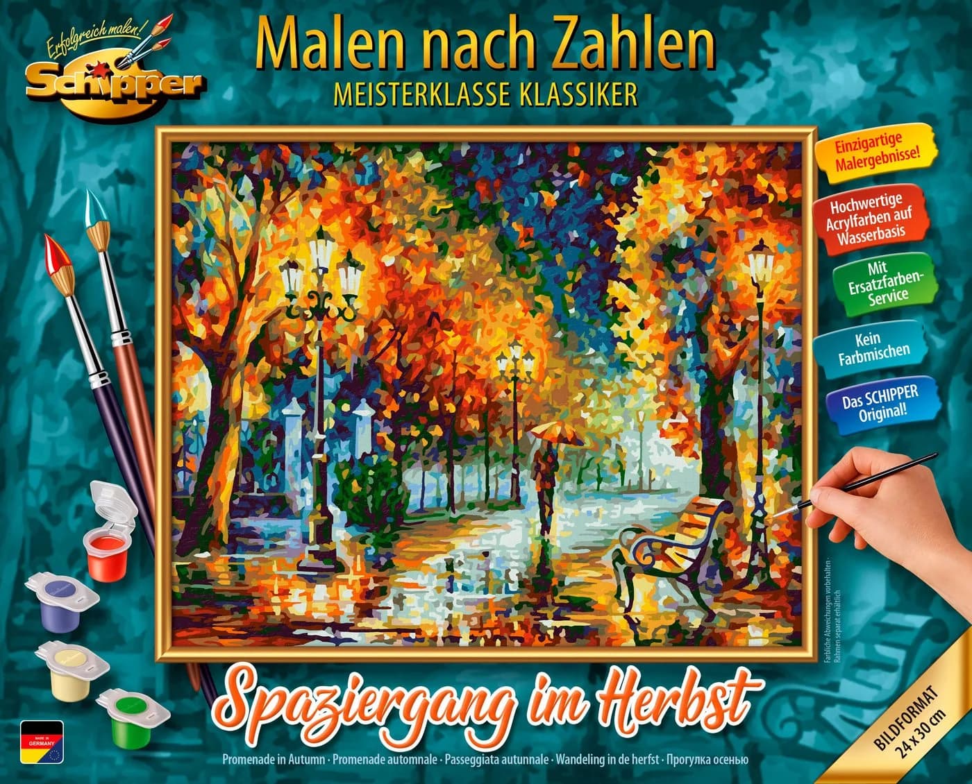 SCHIPPER Malen nach Zahlen Meisterklasse Herbst Landschaft - Bild 2