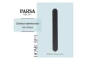 PARSA Beauty Zahnbürstenköcher Flair Rubber Schwarz Bild 1