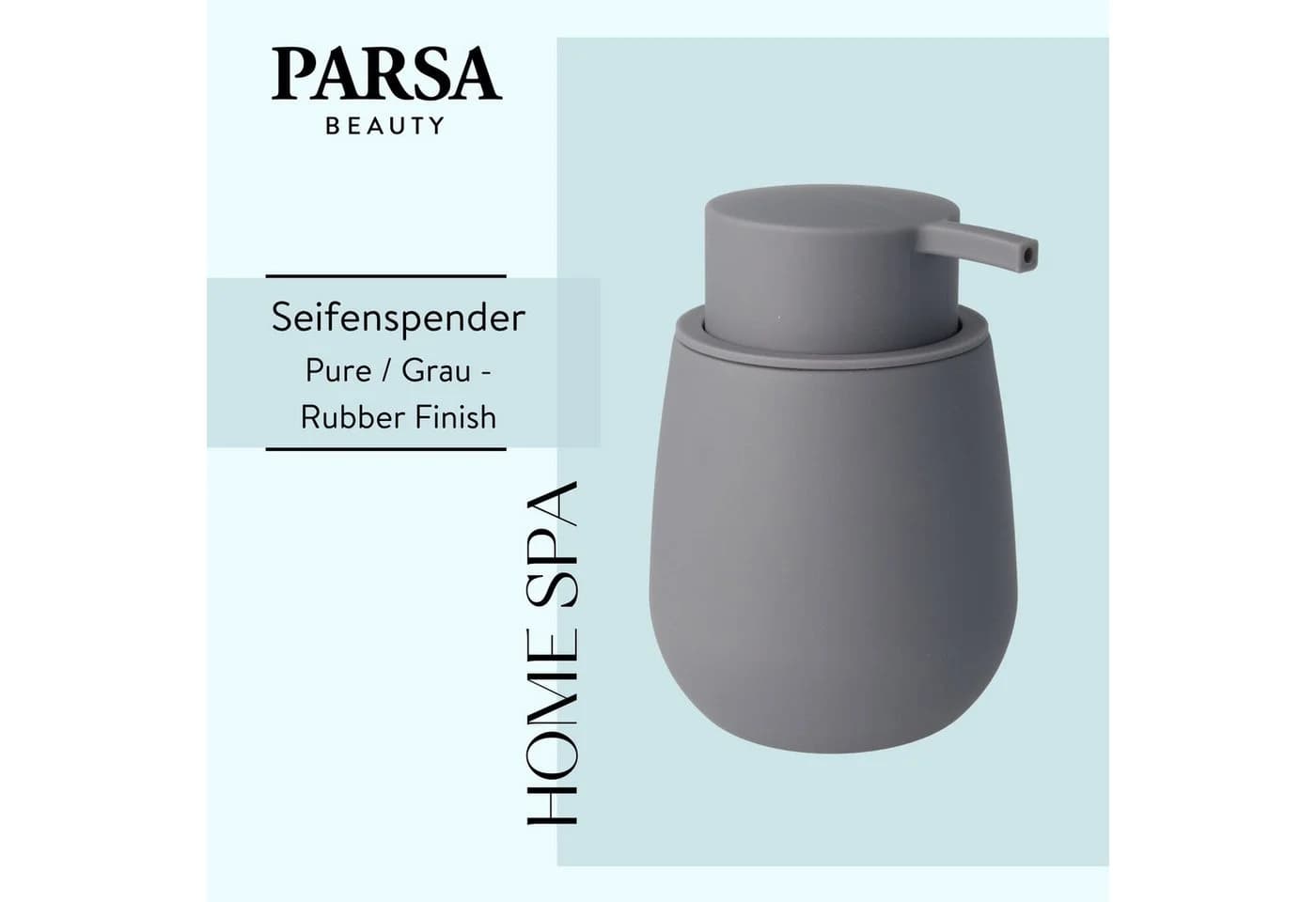 PARSA Beauty Seifenspender ESSENTIAL Pure grau