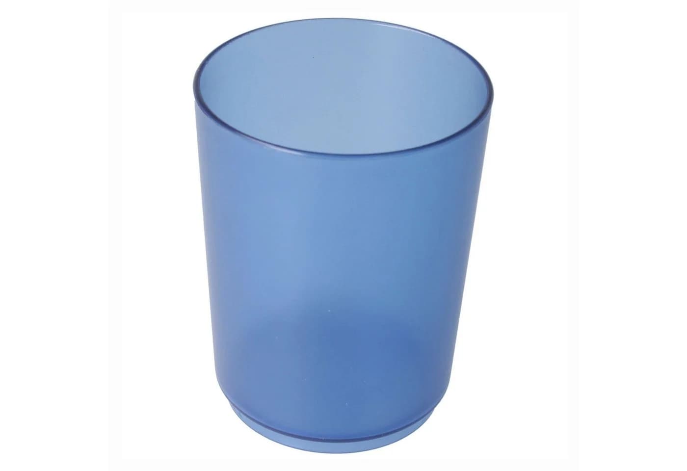 PARSA Beauty Zahnputzbecher Flair Blau Transparent PS-Kunststoff - Bild 2