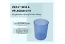 PARSA Beauty Zahnputzbecher Flair Blau Transparent PS-Kunststoff Bild 4