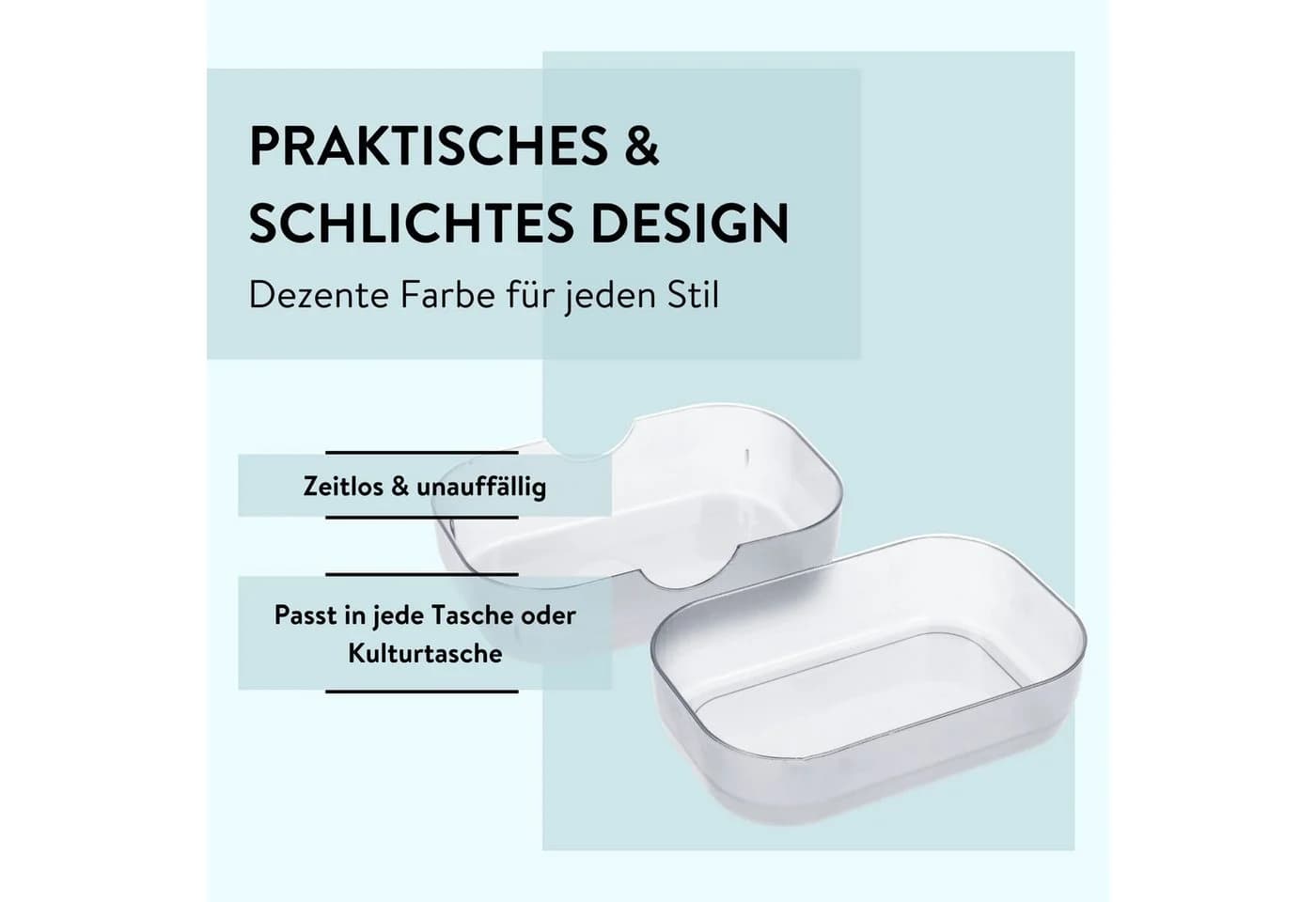 PARSA Beauty Seifenschale Seifendose Flair Weiß - Bild 4
