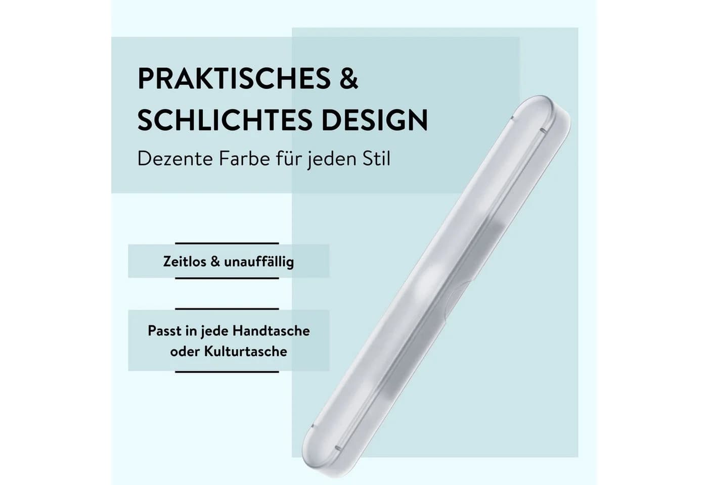 PARSA Beauty Badaccessoire-Set Zahnbürsten-Etui Transport- und Aufbewahrungsbox - Bild 4